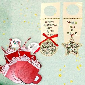 CLEARANCE ~ Bundle of Christmas Gift Toppers & Bottle Gift Tags